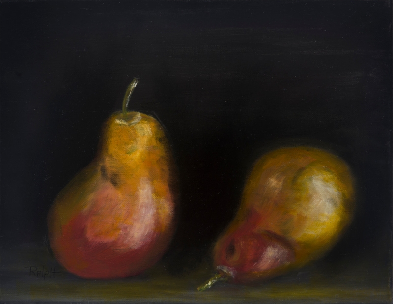 Pair of Pears by artist Ralph Ruth